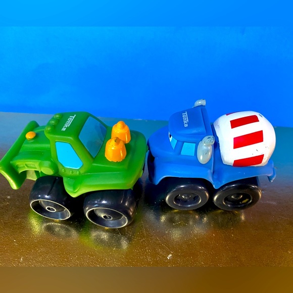 TONKA LIL CHUCK & FRIENDS VTG 2008 WHEEL PALS VEHICLES BUNDLE OF 4 - Picture 7 of 10